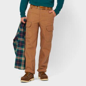 Fire Hose Relaxed Fit Cargo Work Pants (38x32 Brown) NWT